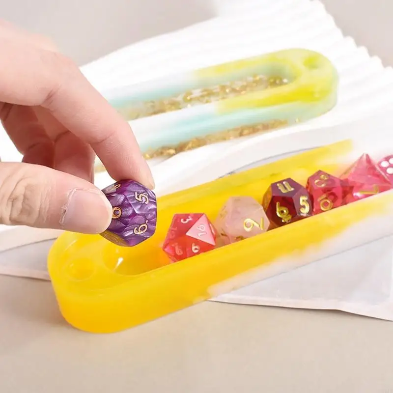 e21f silicone dices box mould agtangle epoxy appoxy mould for diy dices holder