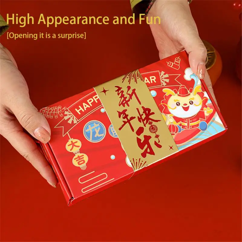 Bounce Rode Envelop Happy Birthday Creatief Patroon Lentefestival Decoratie Levert Verrassing Rode Envelop B Suit Jump Box