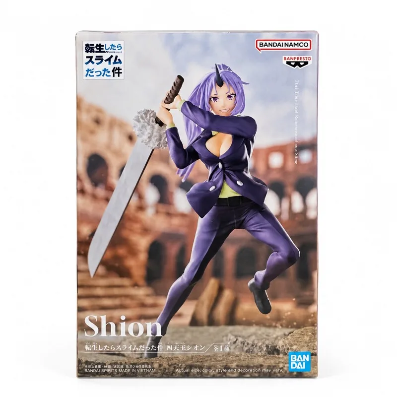 

In Stock Bandai Original Banpresto That Time I Got Reincarnated As A Slime Shion Action Figure Model Doll Brand New Boxed Anime