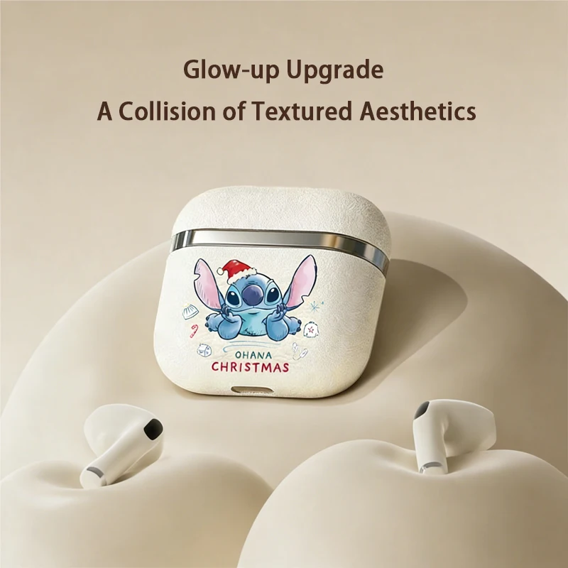 Disney Lilo & Stitch Bluetooth Headset Anime Cartoon High-Fidelity Long Battery Life Wireless Bluetooth Earphones Couple Gift