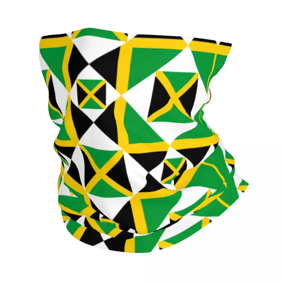 Máscara Bandeira do Caribe para Moto, Multifuncional Equitação Balaclava, Bandana Respirável, Lenço Indiano