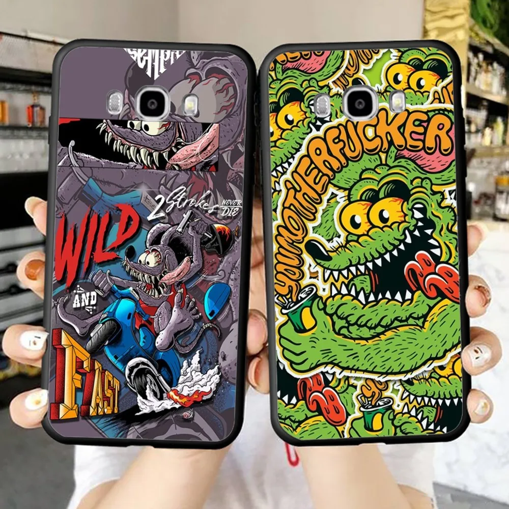 

Tales Of The Rat Fink Phone Case For Samsung J 7 plus 7core J7 neo J6 plus prime J6 J4 J5 Mobile Cover