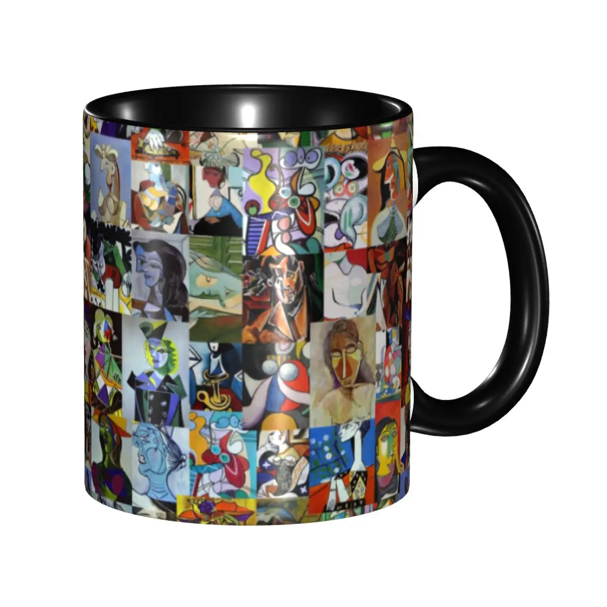 

Pablo Picasso Artwork Mugs Customized Painting Art Ceramic Coffee Mug Cup Creative Present