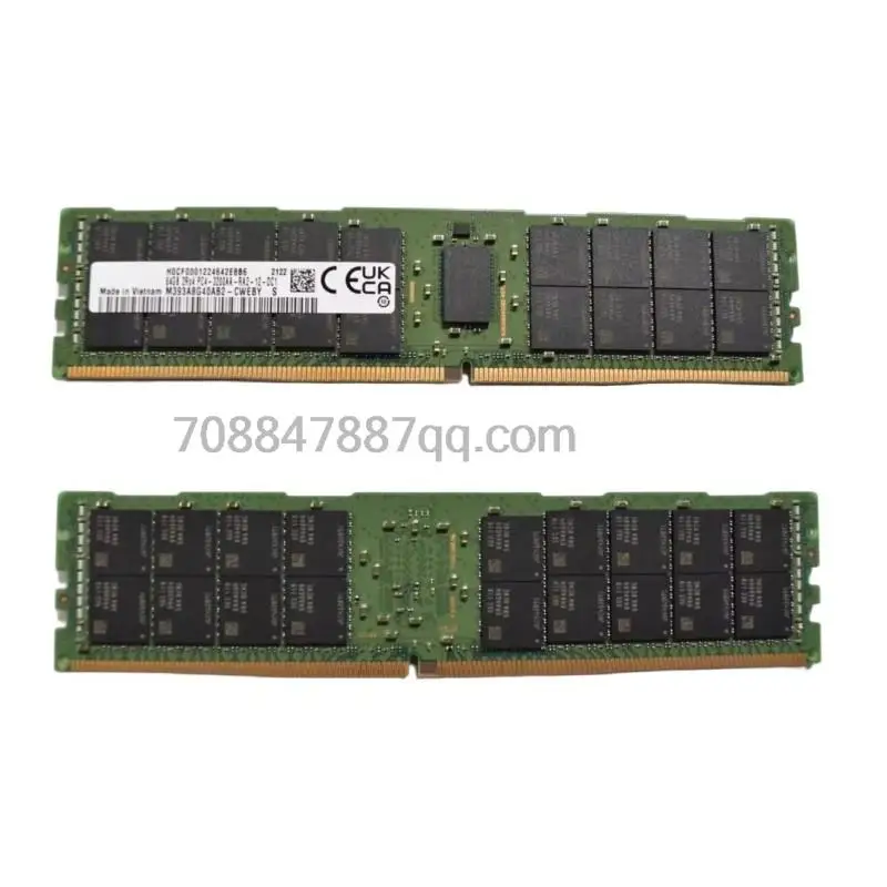 

original 100% authentique M393A8G40AB2-CWE 64G 2RX4 DDR4 3200AA ECC REG