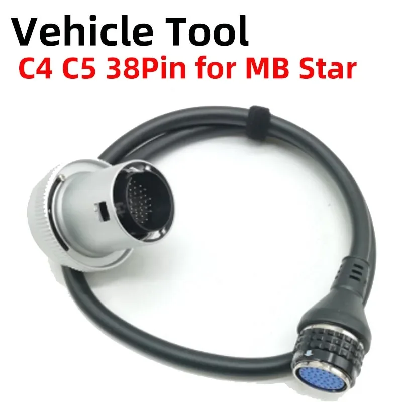 

High Quality MB Star C4 C5 38 pin Cable for SD Connect C4 Scanner Connector 38Pin Cable For Benz Star C4 C5 Diagnostic Tool