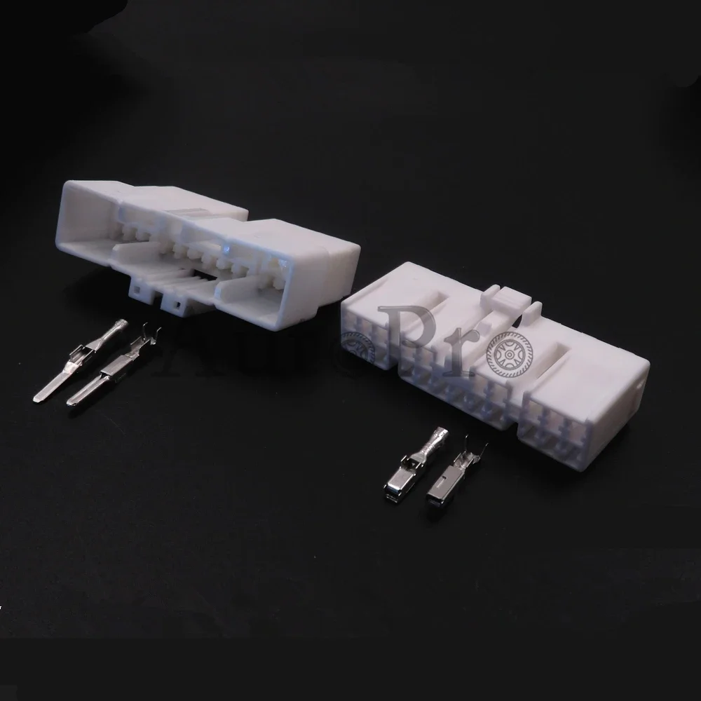 1 Set 22 Hole MG641089 MG651086 AC Assembly Car Male Female Docking Socket Automobile Fuse Box BCM Control Module Connector