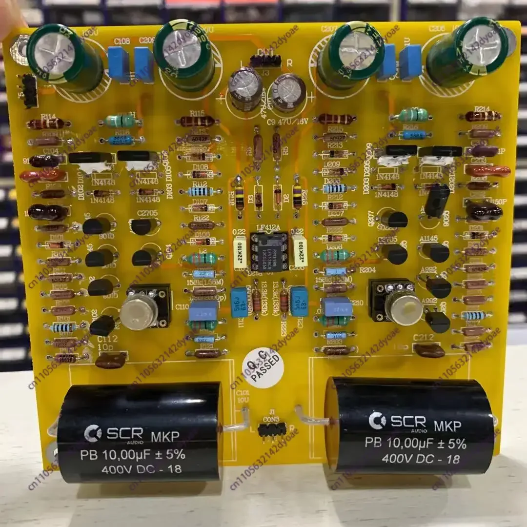 CT4 Transistor MM Phono Amplifier  Blank Board McLeonson Circuit