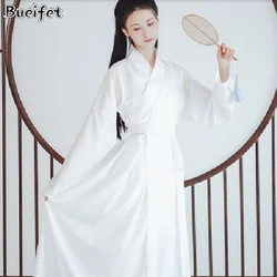 Chinese Traditional Outfit Inner Wears Women Men Tang Suit Ancient Costume Ming Dynasty Sleepwear Gown Hanfu Underwear Garment