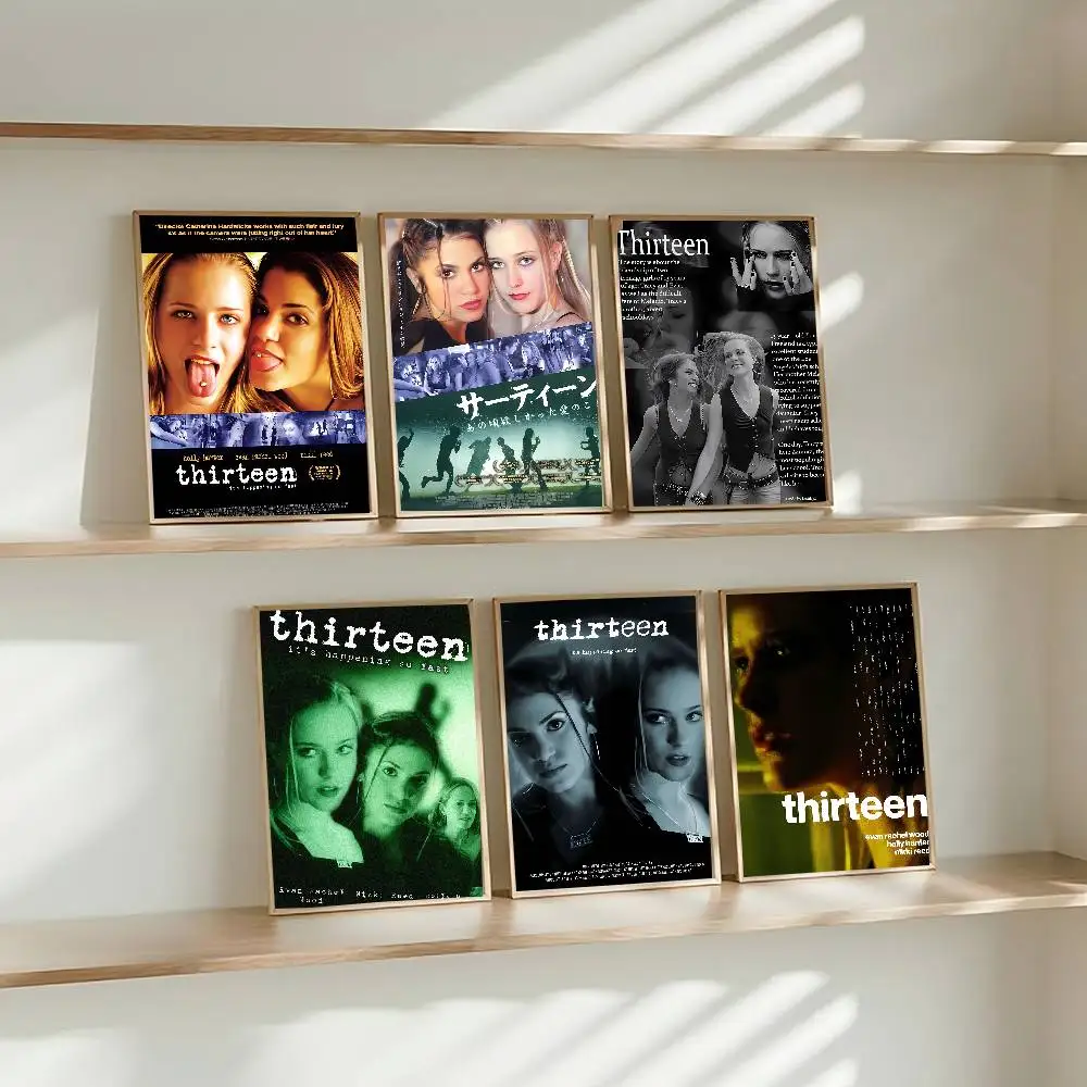 Movie T-Thirteen Gift Frameless Poster Personalized Gift For Lovers Customizable Decorative Home Decor