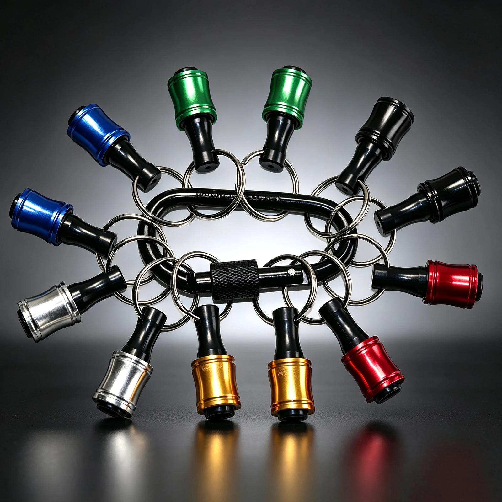 12Pc Mix Screwdriver Bits Holder 1/4 Inch Hex Shank Aluminum Alloy Lightweight Quick-Change Extension Bar Upgrade Push to Unlock