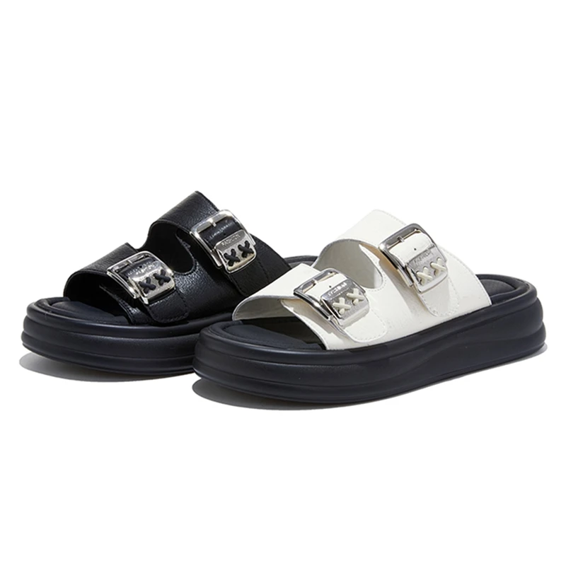 

AIYUQI 2026 New Women's Slippers Shoe Flat Casual Strappy Sandals Women Plus Size Summer Beach Shoes female