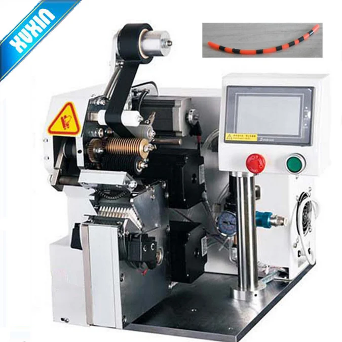 Automatic Tape Wrapping Machine for Wire Taping AT-201;High Speed Wire Taping Machine