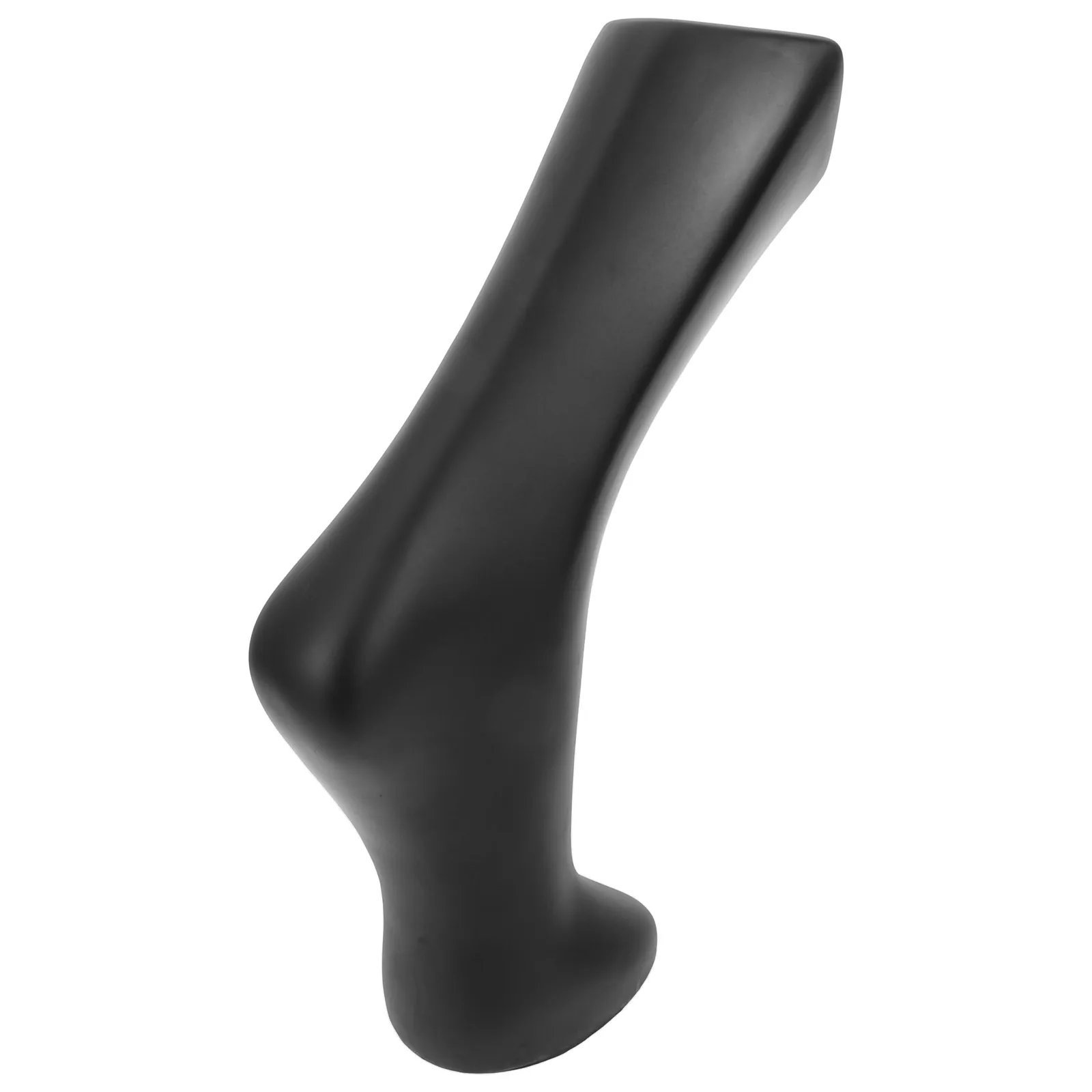 

Foot Mold Socks Display Matte Mannequin PVC Fake Feet Shoe Form Anklet Black No Magnet Home Store Use Practical Fashionable