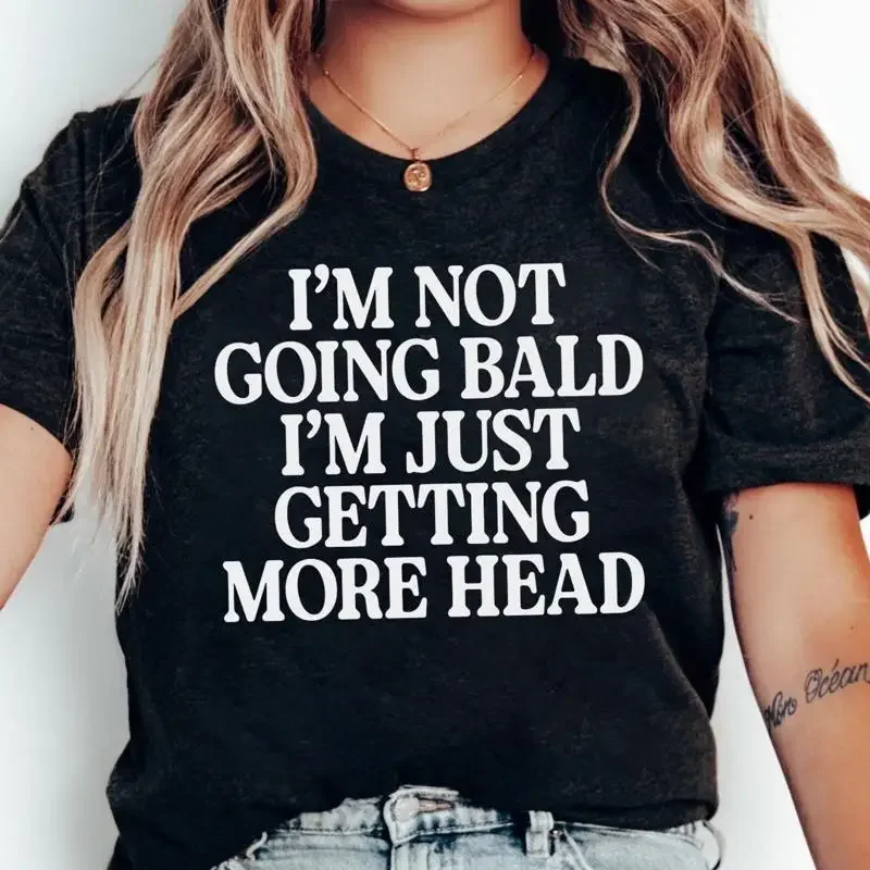 Ich werde nicht kahl, ich werde nur mehr Kopfbedeckung haben T-Shirt Lustiger Witz