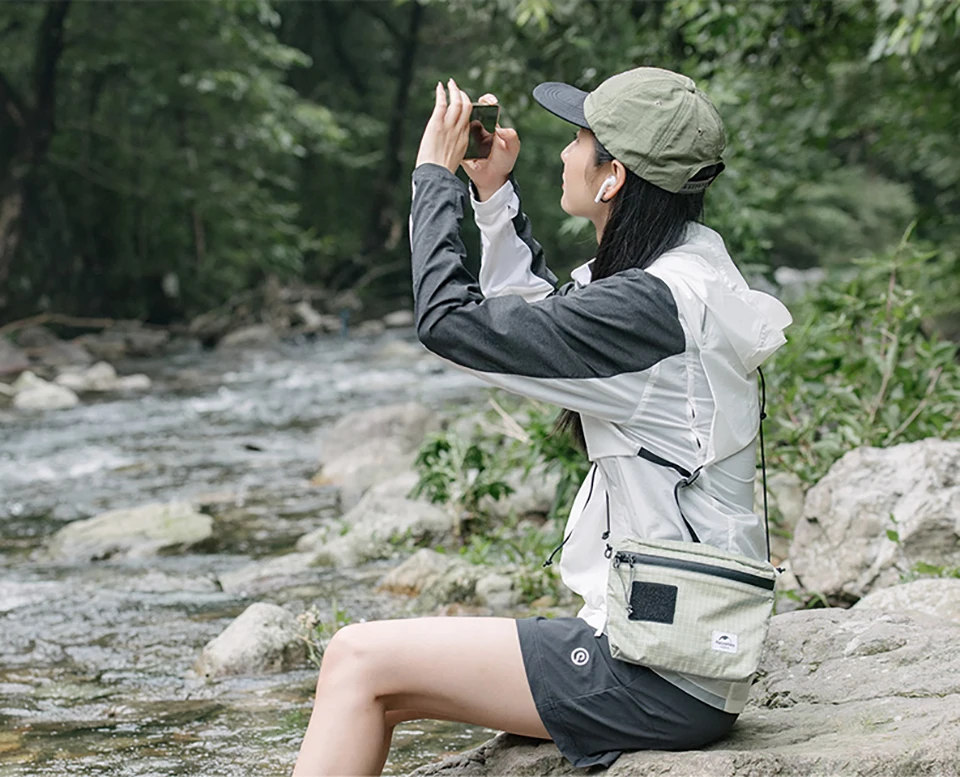 Nature hike Camping Schulranzen ultraleichte 3l faltbare Sporttasche Herren Mini tragbare Cross body Wandern Outdoor Radfahren Reisetasche – Detail 7