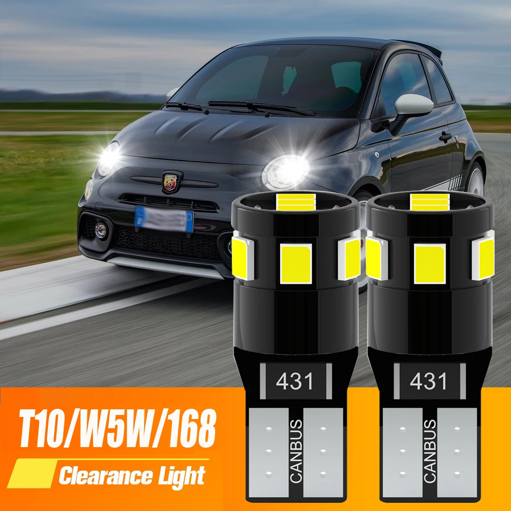 

2 шт., автомобильные лампы 5 Вт, T10 W5W, 168 дюйма