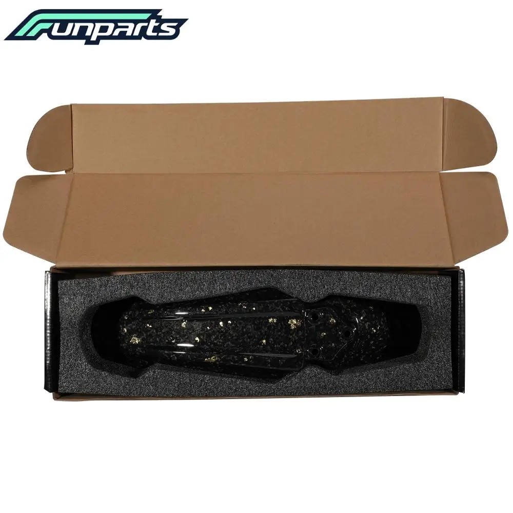 Motorcycle accessories Front Fender Funparts Carbon Fiber Mudguard Cover For Surron Lightbee X S L1E Electric Bike Parts