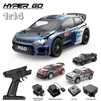 Hyper Go 1/14 RC Car Brushless High Speed 2.4G Remote Control 4WD Off-road Vehicle Model Adults Toys 14301 14302  14303 14304