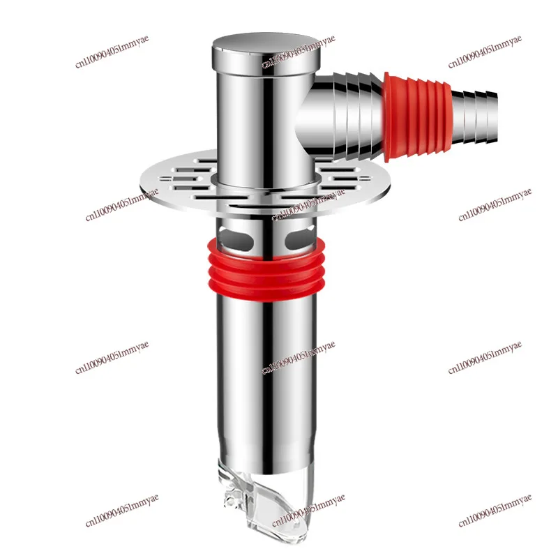 Three Way Washing Machine Drain Pipe Connector, Two In One Extended Floor Drain Adapter, Deodorant Anti Overflow Drain Fitting