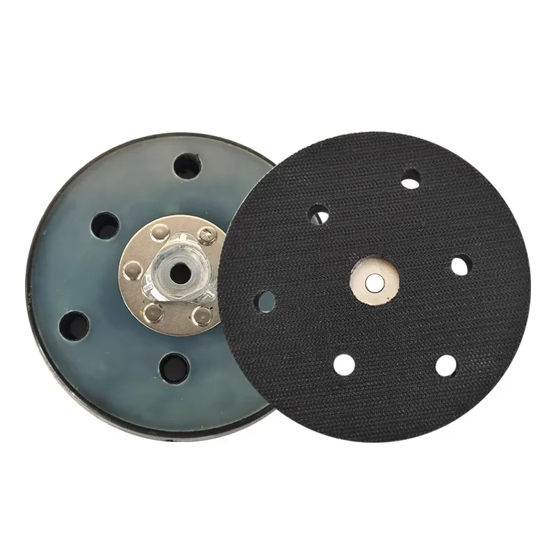 

Electric Sandpaper Machine Tray 125mm 5-inch 6-hole Replacement Base Accessories Universal Shengqi Sandpaper Machine Car Polish