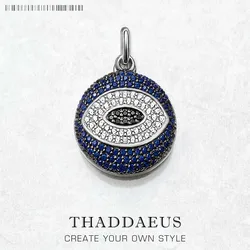 Pendant Turkish Eye Brand New Fashion Jewelry Europe Style Trendy 925 Sterling Silver Gift For Women Men