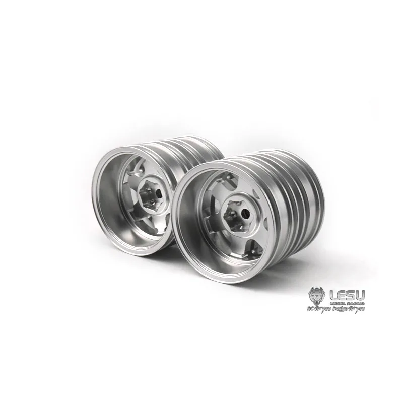 Ruote in lega di alluminio specifiche per camion americano 1/14, testa di traino Tian Gong, percorso globale del re, modifica della testa di traino Black Knight.