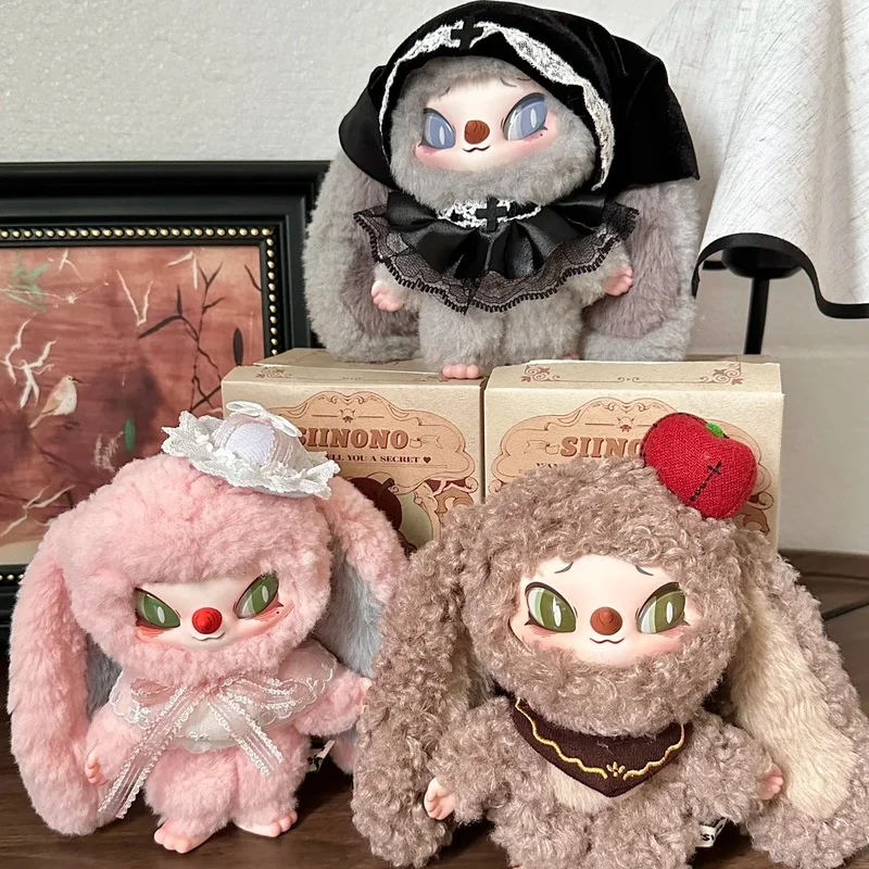 Miniso 100% genuíno siinono quer dizer você uma série secreta caixa cega de rosto de vinil boneca kawaii caixa misteriosa anime figura melhor presente