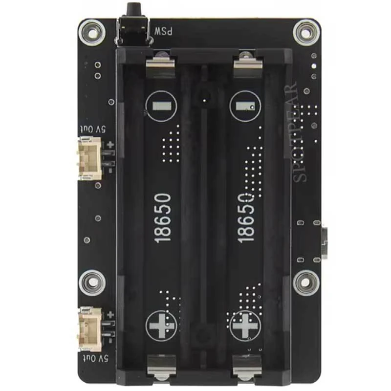 X1200 For Raspberry Pi 5 UPS Board Power Management Expansion Board For 18650-Li-Battery (NOT Includ Battery)