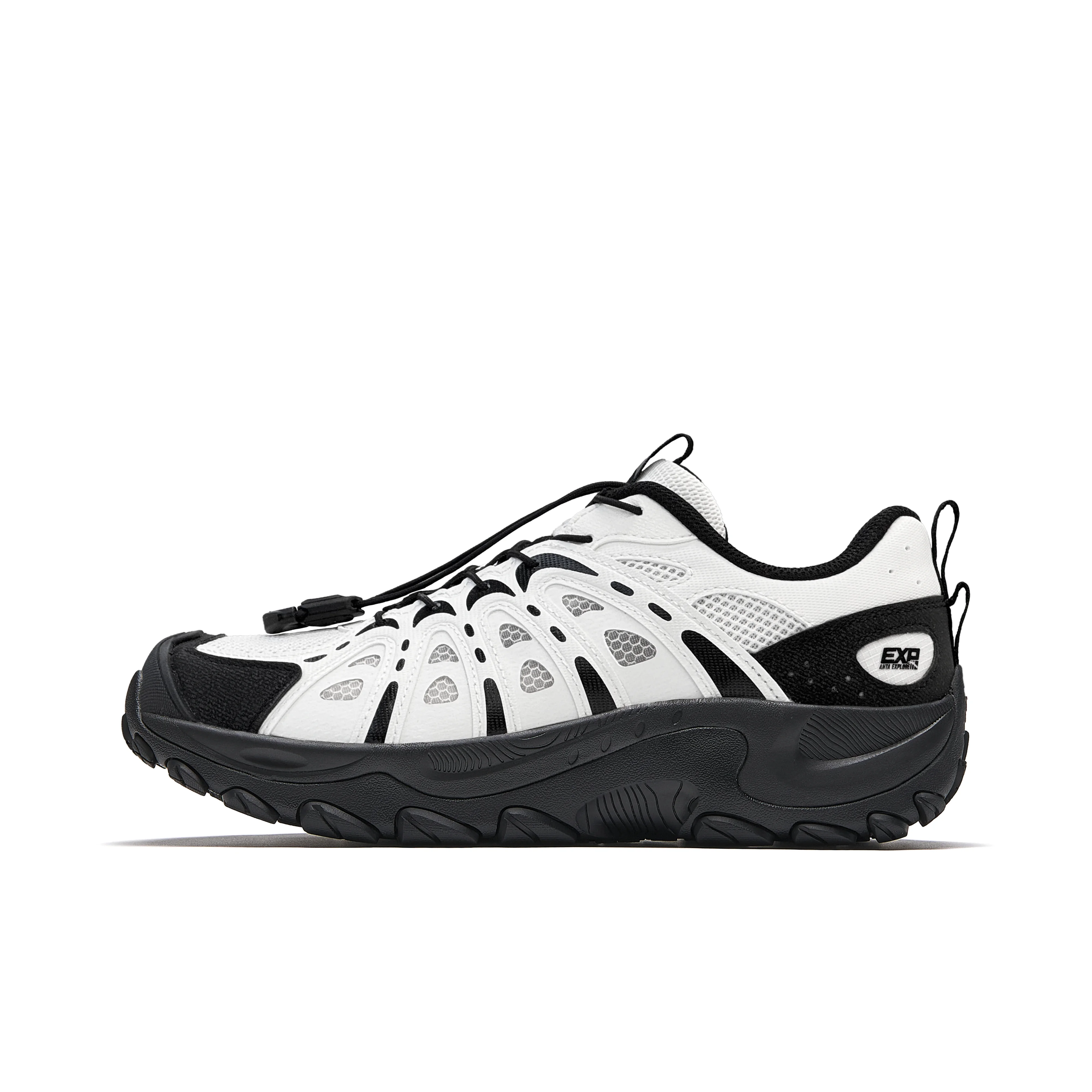 ANTA Wilderness Trail Outdoor Shoes Men's Low Top Panda 112638834R-1