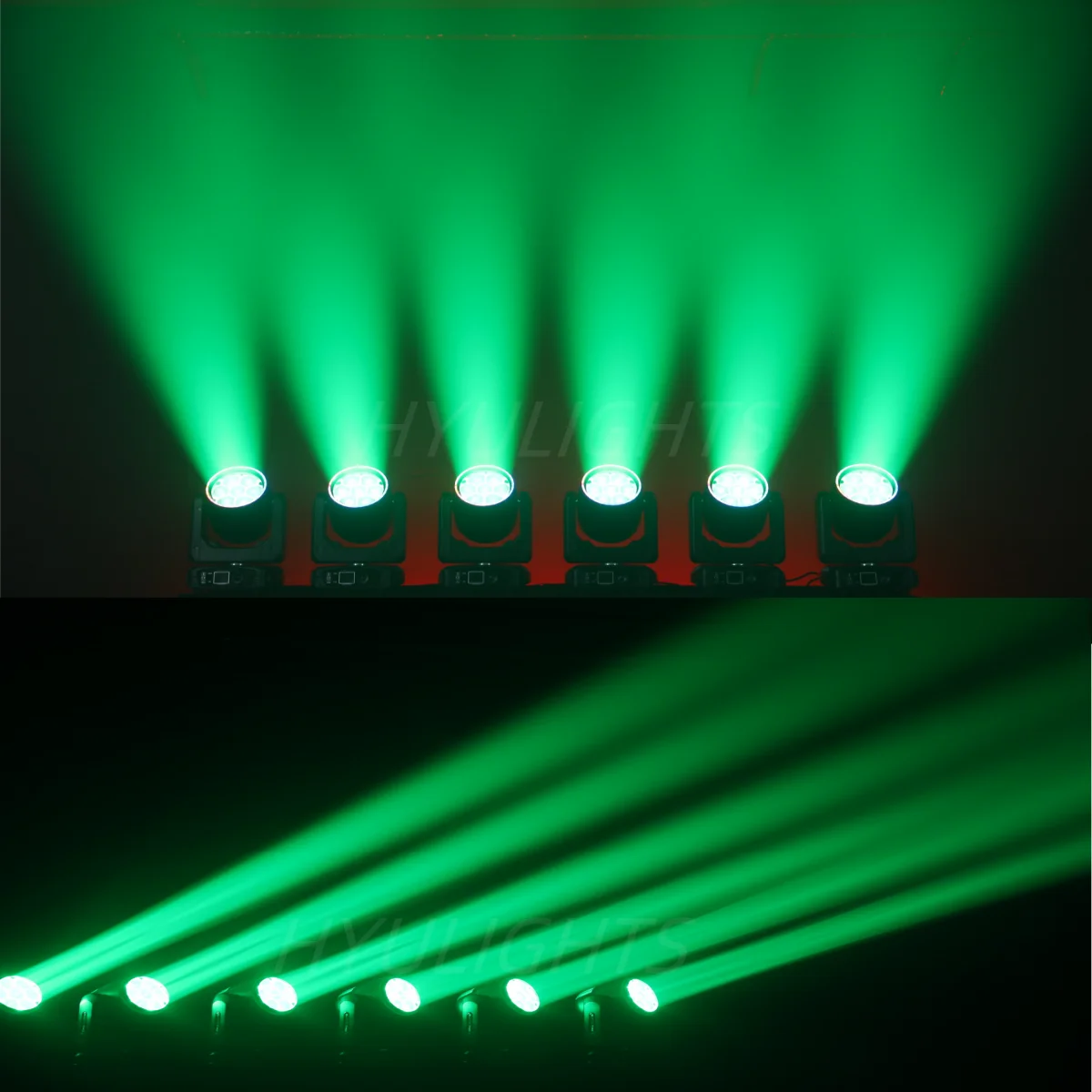 Imagem -05 - Bee Eye Beam Wash Led Moving Head dj Stage Iluminação Efeito Halo Rgbw 4in 7x40w 300w