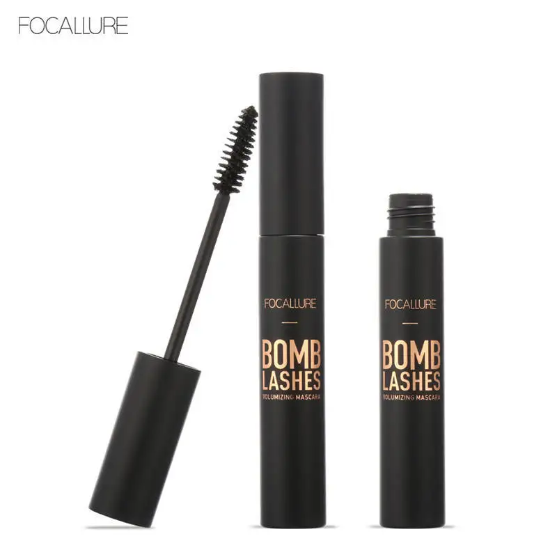 3D Silk Fiber Waterproof Black Mascara Natural Long-wearing Lengthening Eyelashes Extension Tools Makeup Cosmetics