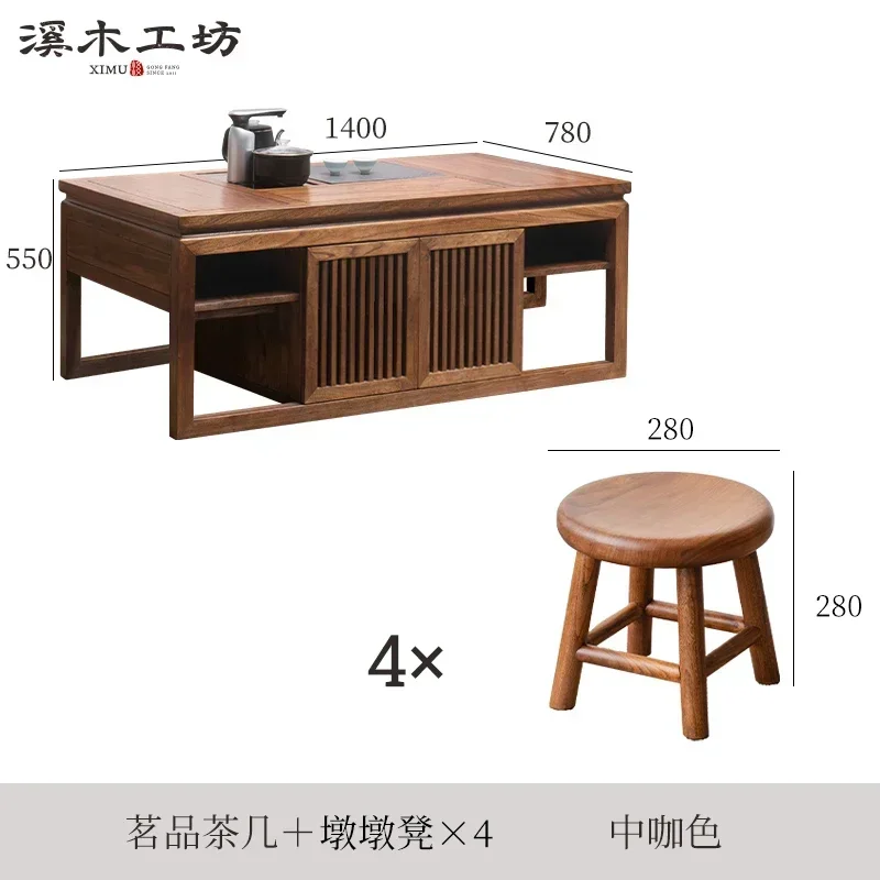 Variant: Tea Table 4 stools