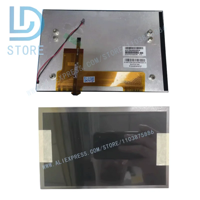 

Original 7 Inch LCD Display Screen C070VW04 V1 for Lveco Car GPS Navigation LCD Monitor C070VW04 V.1