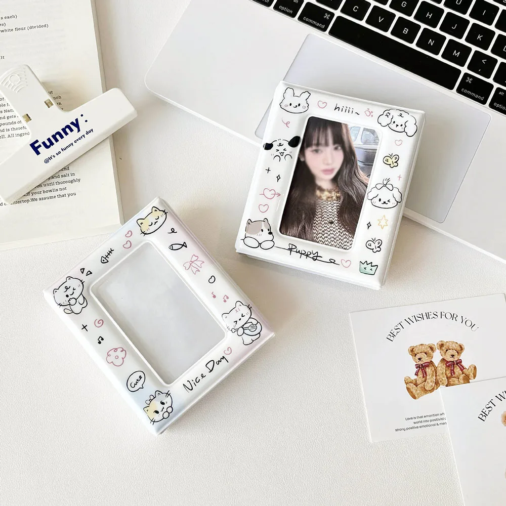 Idol Cards Collect Book Ins Photo Album Binder Photocard Holder Book Binding Machine Kpop Photocard Holder Album for Photographs