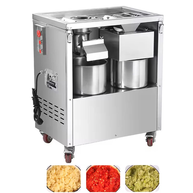 Fully Automatic Commercial Meat Cutter Multifunctional Two In One All Meat Cutting Machine