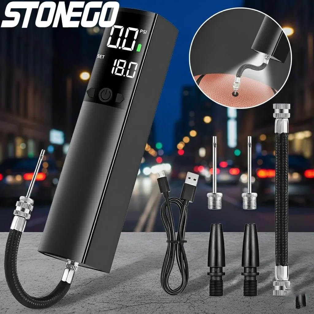 

Portable Electric Ball Pump Inflator for Basketball Football Volleyball Rugby Inflatable Buoy Ideal for Sports Activities