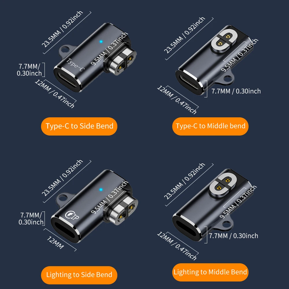 Магнитный переходник для зарядки для послепродажного аэролекса-совместим с наушниками SHOKZ OpenRun Air/Pro/Mini костной проводимости