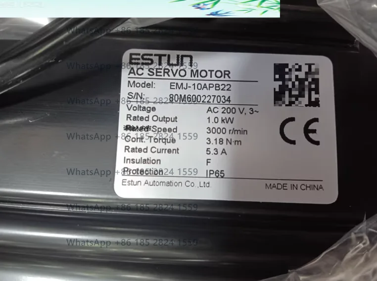 

EMJ-10APB22 Серводвигатель ESTUN НОВЫЙ