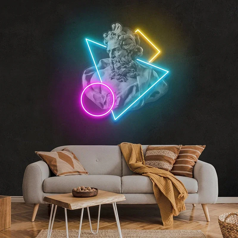 Is This Art Led Neon Acrylic Artwork Light Sign Bedroom Living Room Wall Neon Decor Personalized Customized Neon Signs