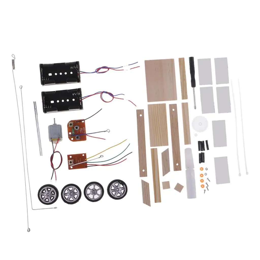 Remote Control Car DIY Model Building Kit Scientific Experiment Toy