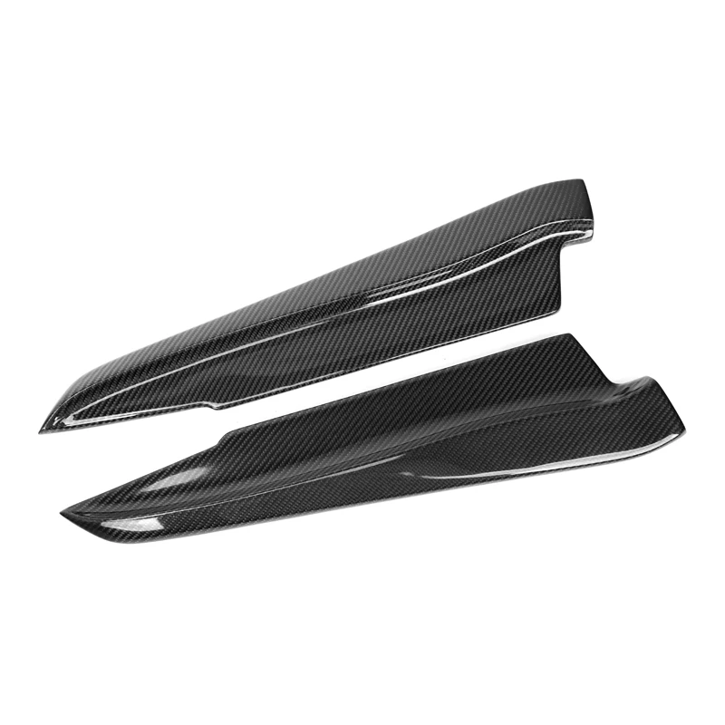 For BMW E90 E91 E92 E93 M3 Carbon Fiber Rear Bumper Lip Splitter Winglet Apron