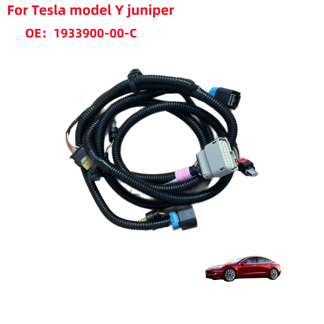 

For Tesla model Y juniper 2025 rear bumper wiring harness 1933900-00-C auto parts