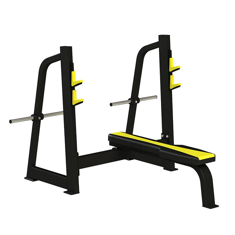 مقعد مسطح للياقة البدنية في صالة الألعاب الرياضية التجارية Zenbon عالي الجودة #5