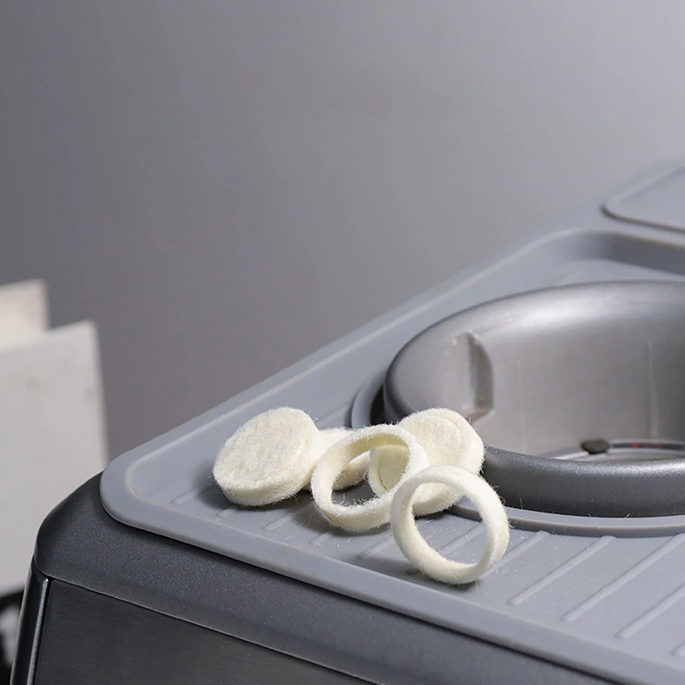Felt Washer Replacement Compatible with Breville Espresso Machine Grinder – BES870 BES878 BES880 BCG820 BES980 – Wool Ring
