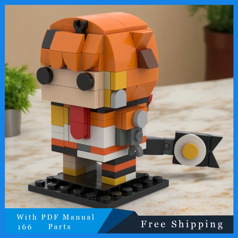 166 pièces MOC jeux célèbres personnages de films modèle bloc de construction briques assemblage éducatif DlY ensemble de jouets cadeaux d'anniversaire de noël