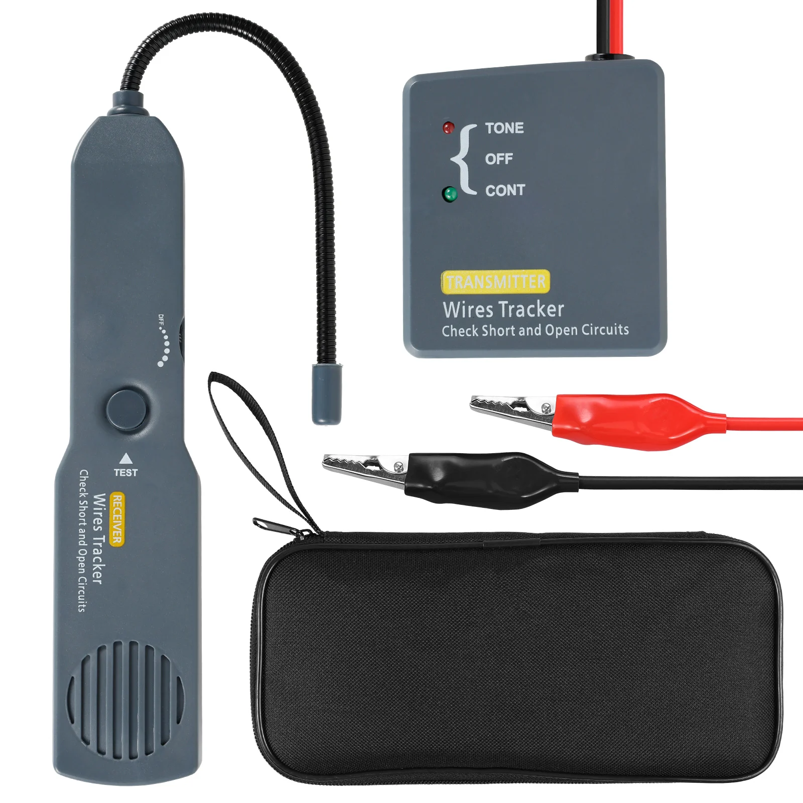 Electrical Short Open Finder for Em415pro Wire Break Finder Automotive Circuit Tester Cable Fault Locator DC 6-42V Circuit Test