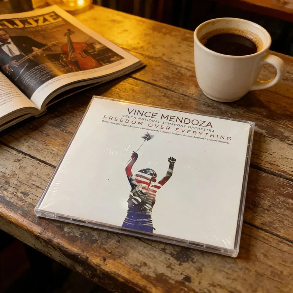 

CD 'Freedom Over Everything' Was Created By Vince Mendoza and Released By The Record Company Modern Recordings on 2 July 2021