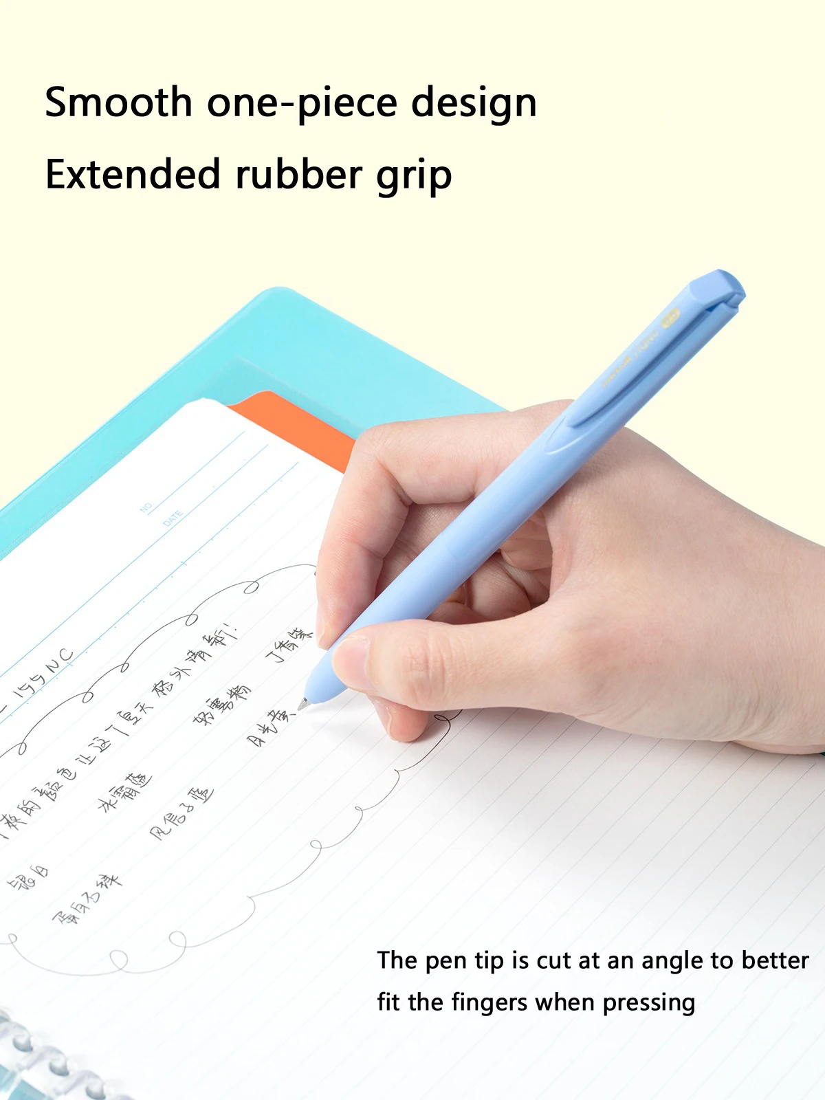 قلم جل معكرون Uni UMN-155NC Signo 0.5 أسود ناعم للكتابة/مقاوم للماء/توقيع سريع الجفاف Stylo مكتب المدرسة اليابانية القرطاسية