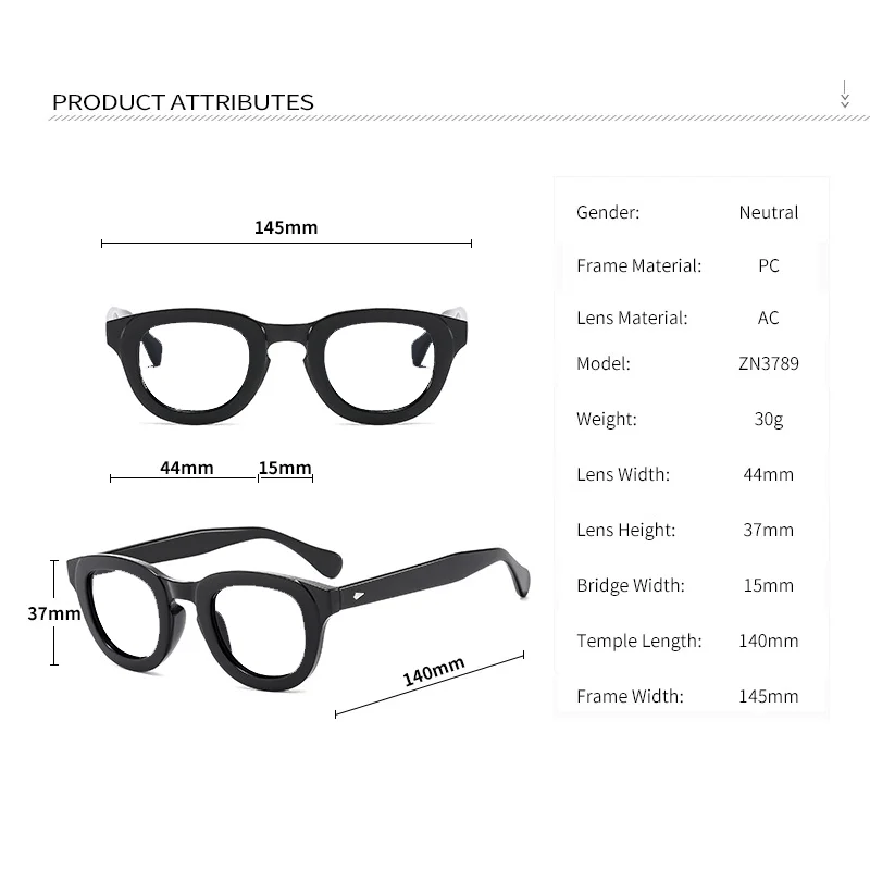 FELRES Vintage Anti Blue Light Round Reading Glasses High Definition Presbyopic Eyeglasses Anti-Glare Magnifying Readers+1.25