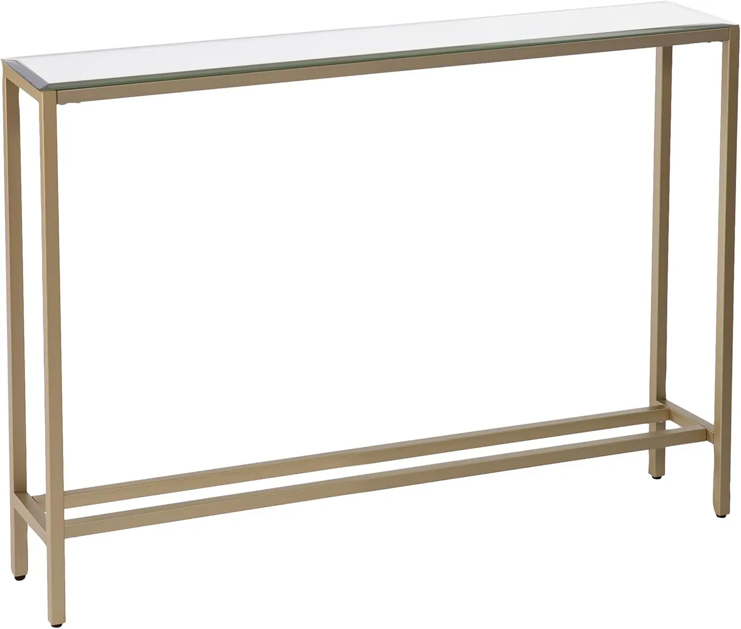 

Southern Enterprises Darrin Narrow Console Table, 36' W, Metallic gold, AMZ7929MC